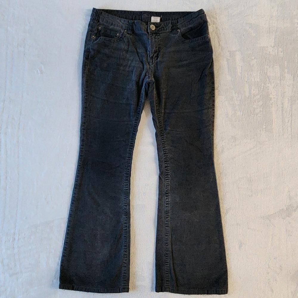 Warehouse Corduroy Pants Womens 12 33" Waist Hippie Flare 70s Bellbottom Bootcut
